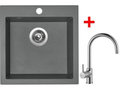 Sinks VIVA 455 Titanium + Vitalia Sinks VIVA 455 Titanium + Vitalia