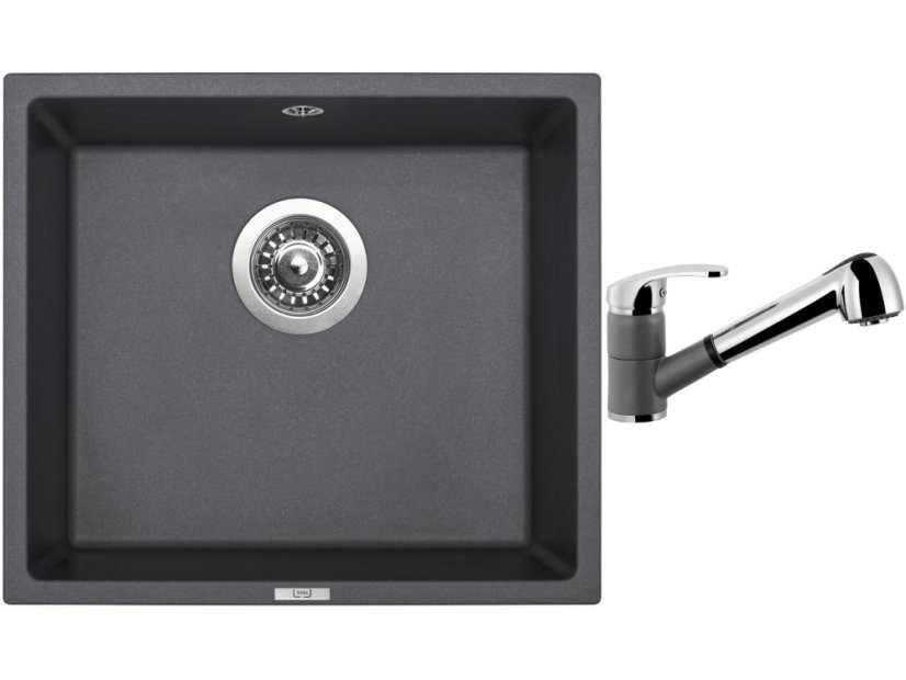 Set Sinks FRAME 457 Titanium + baterie Sinks LEGENDA S Titanium