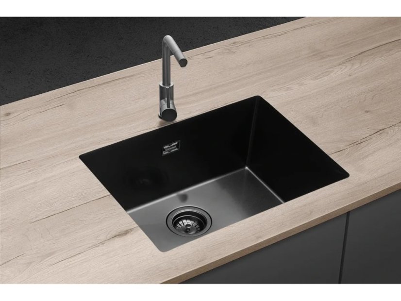 Nerezový dřez Concept NANO Coat TITANIA DNN1060ds