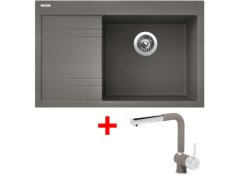 Set Sinks RIM 780 P Truffle + Mix 3 P GR