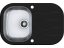 Kuchyňský drez Alveus Wave 20 čierný