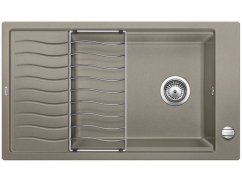 Granitový dřez Blanco ELON XL 8 S Silgranit tartufo obous. prov. s excentrem přísluš. ano