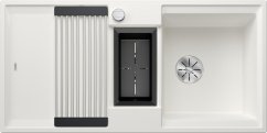Granitový dřez Blanco ADIRA 6 S bílá s excentrem Granitový dřez Blanco ADIRA 6 S bílá s excentrem