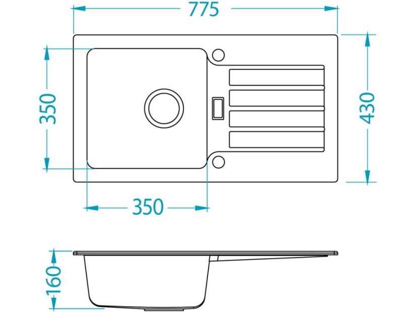 SET ALVEUS NIAGARA 30/55 + BATÉRIA AFRA/55