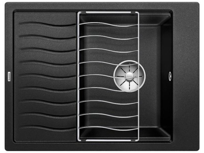 Granitový drez Blanco ELON 45 S čierna