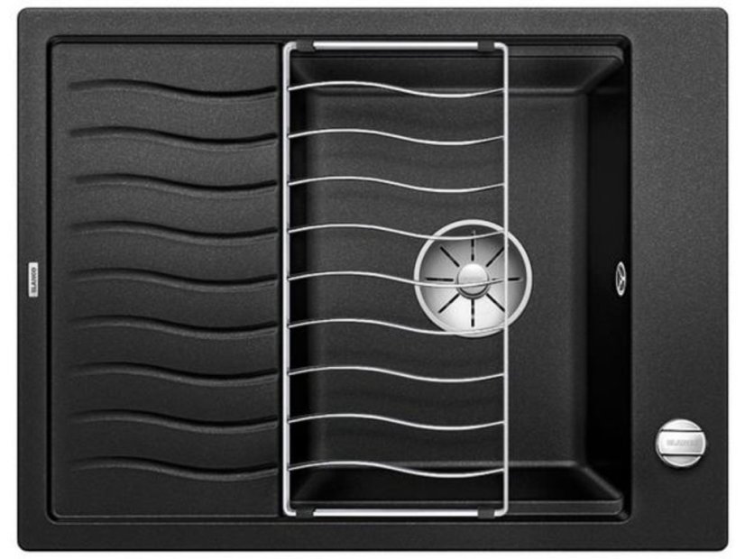 Granitový dřez Blanco ELON 45 S InFino antracit obous. s exc. + přísluš.