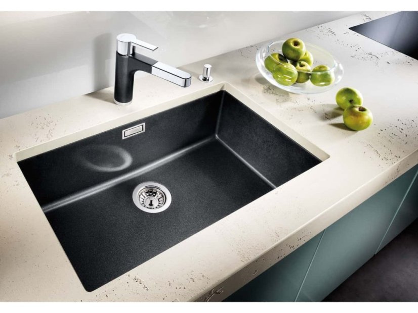 Granitový drez Blanco SUBLINE 700 U béžová champagne s tiahlom