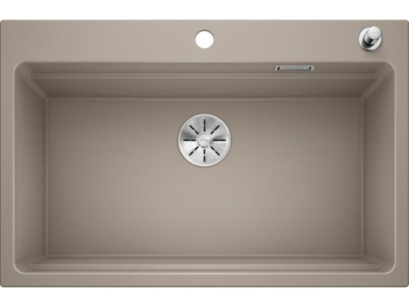 Granitový drez Blanco ETAGON 8 Tartufo, s excentrom