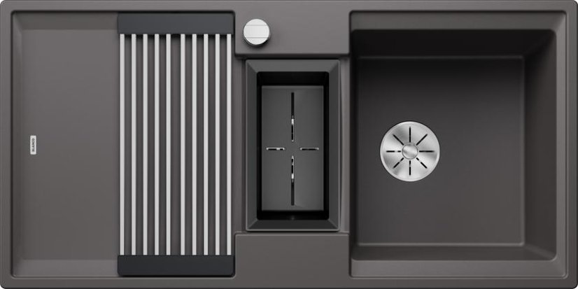 Granitový drez Blanco ADIRA 6 S Sivá skala