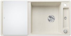 Granitový drez Blanco AXIA III XL 6 S Biela soft, so sklenenou krájacou doskou Granitový drez Blanco AXIA III XL 6 S Biela soft, so sklenenou krájacou doskou