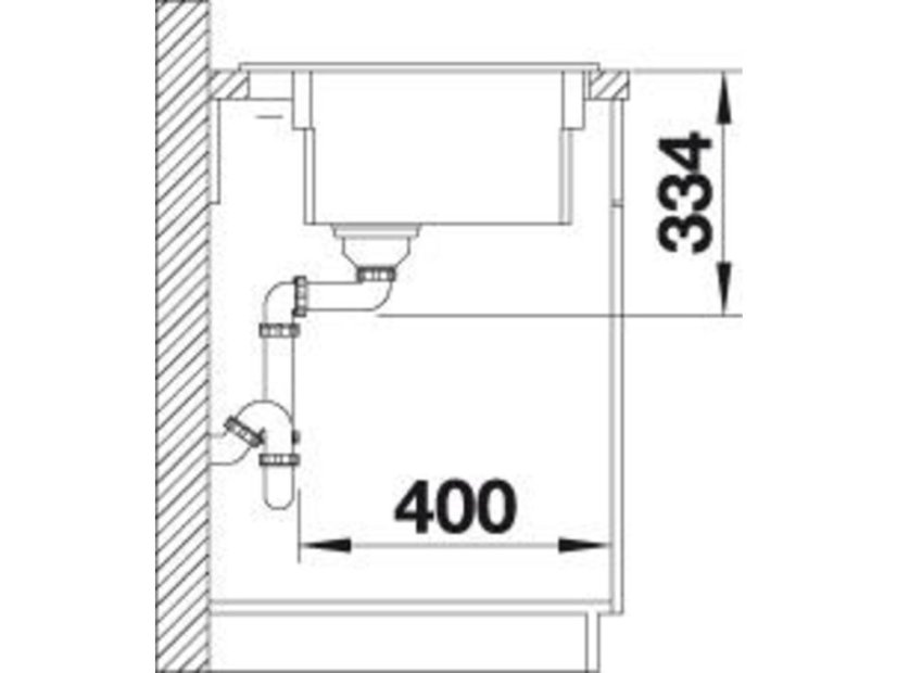 Blanco ETAGON 6 InFino keramika basalt s excentrom
