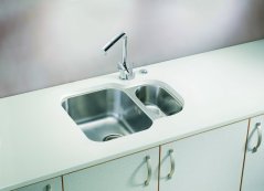 Nerezový drez Alveus Duo 70 U - F