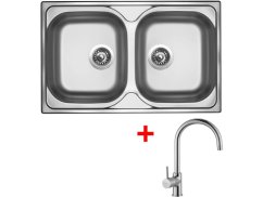 Set Sinks CLASSIC 800 DUO V+VITALIA Set Sinks CLASSIC 800 DUO V+VITALIA