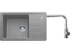 Set Franke BSG 611-62 Šedý kámen + Franke FN 0143 Chrom