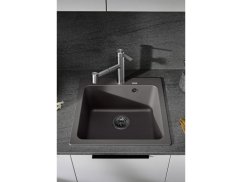 Granitový drez Blanco NAYA 5 InFino antracit Granitový drez Blanco NAYA 5 InFino antracit