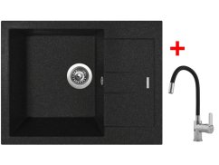 Sinks AMANDA 650 Granblack + Flexia