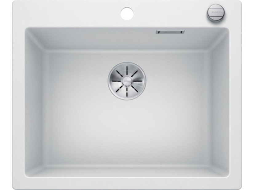 Granitový drez Blanco PLEON 6 InFino biela s excentrom