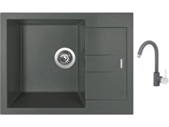 Set Sinks AMANDA 650 Titanium + baterie Sinks MIX 35 Titanium