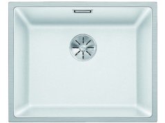 Granitový drez Blanco SUBLINE 500 IF SteelFrame InFino biela bez tiahla