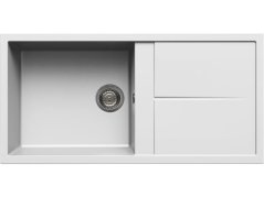 Granitový drez Elleci Unico 480 Bianco G68