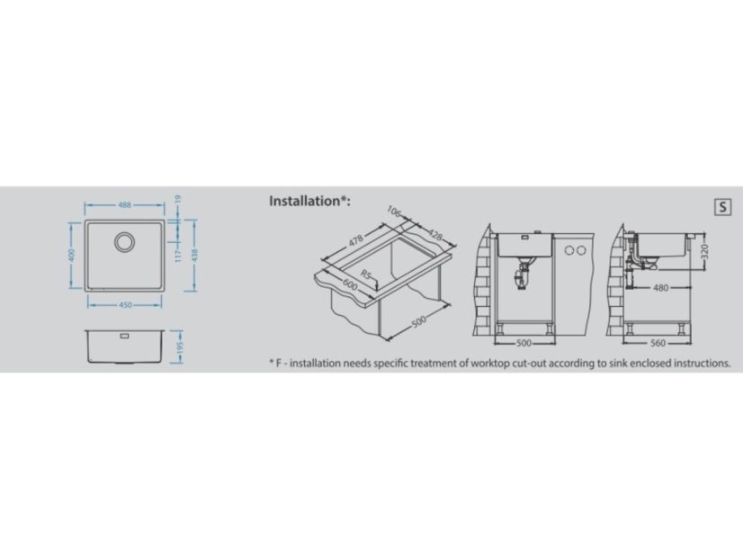 Nerezový dřez Alveus Kombino 40 KMB