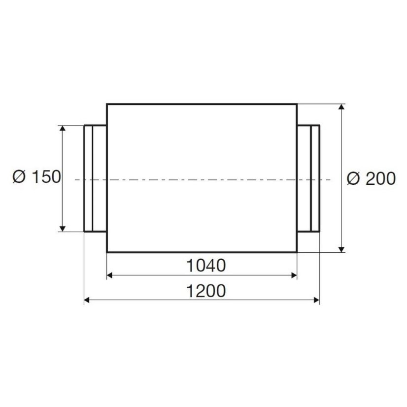 Digestoř Faber Tlumič hluku flexibilní 104 cm