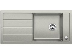 Granitový dřez Blanco MEVIT XL 6 S Silgranit perlově šedáoboustranné provedení s excentrem