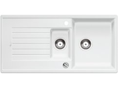 Granitový drez Blanco ZIA 6 S biela s excentrom Granitový drez Blanco ZIA 6 S biela s excentrom
