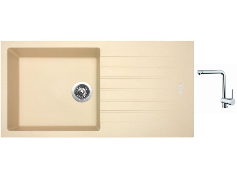 Set Sinks PERFECTO 1000 Sahara + baterie Sinks MIX 3 chrom