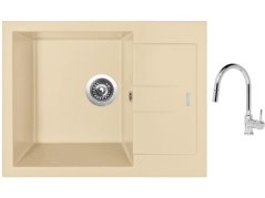 Set Sinks AMANDA 650 Sahara + baterie Sinks MIX 35 P chrom