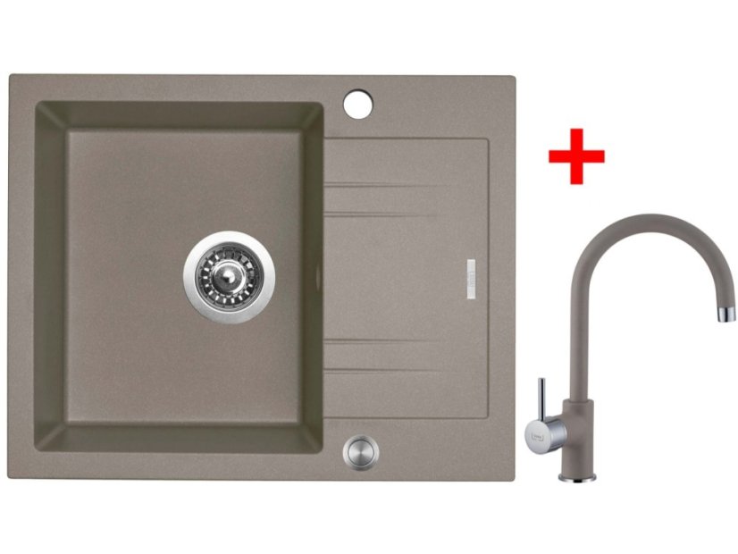 Sinks LINEA 600 XC Truffle + Vitalia GR