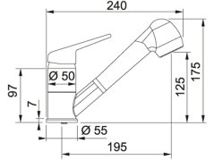 Set Franke BFG 611-78 Sivý kameň + FC 9547.084