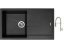 Set Sinks AMANDA 860 Metalblack + baterie Sinks MIX 35 PROF S chrom