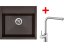 Set Sinks Solo 560 Marone + Elka lesklá