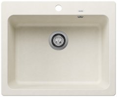 Granitový drez Blanco Naya 6 Biela soft