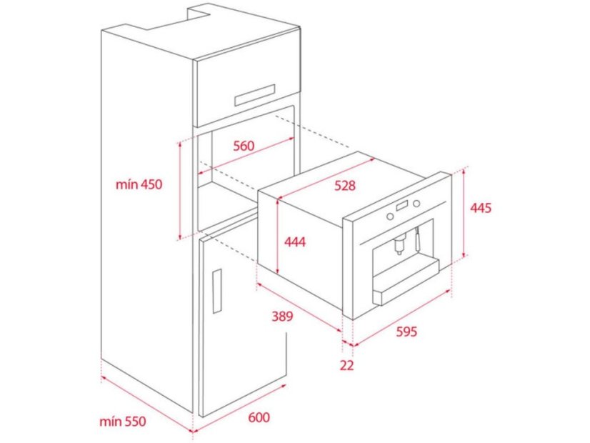Vstavaný kávovar Teka CLC 855 GM ST