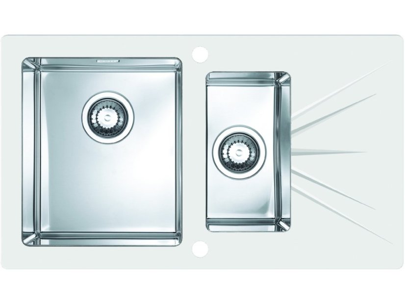 Kuchyňský drez Alveus Karat 20 L bielý