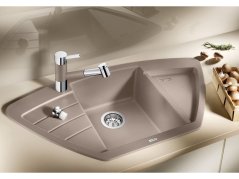 Granitový dřez Blanco ZIA 9 E Černá