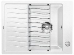 Granitový dřez Blanco ELON 45 S InFino bílá obous. s exc. + přísluš.