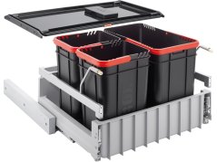 Výsuvný odpadkový kôš Franke 300-60, 2x10 + 22 litrov