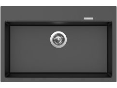Set Sinks MAXIMO 780 Metalblack + baterie Sinks PRONTO Metalblack Set Sinks MAXIMO 780 Metalblack + baterie Sinks PRONTO Metalblack