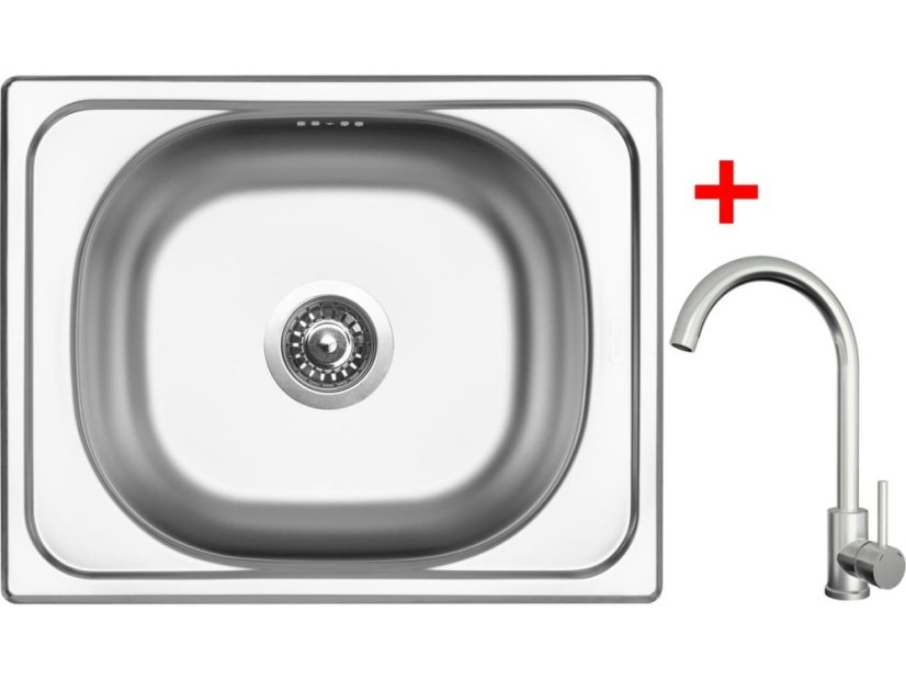 Sinks CLASSIC 500 + ARCO celonerezová