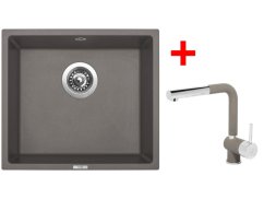 Set Sinks FRAME 457 Truffle + Mix 3 P GR