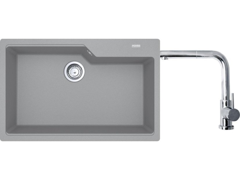 Set Franke UBG 610-78 Šedý kámen + Franke FN 0147 Chrom