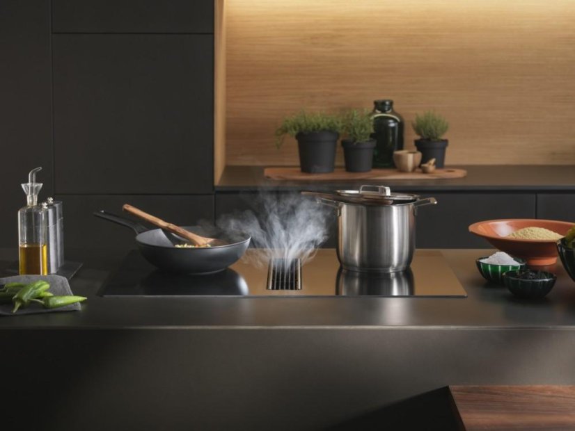 Varná deska s digestoří GALILEO STRIPES F830