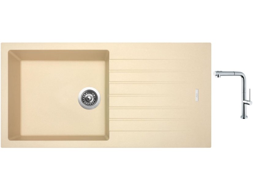 Set Sinks PERFECTO 1000 Sahara + baterie Sinks SLIM S2 kartáčovaná
