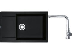 Set Franke MRG 611-78 BB Onyx + Franke FN 0147 Chrom