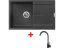 Sinks ULTIMA 790 Metalblack + ARCO černá matná