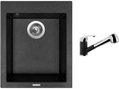 Set Sinks CUBE 410 Granblack + batéria Sinks LEGENDA S Granblack