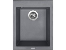 Set Sinks CUBE 410 Titanium + batéria Sinks MIX 35 PROF S chróm